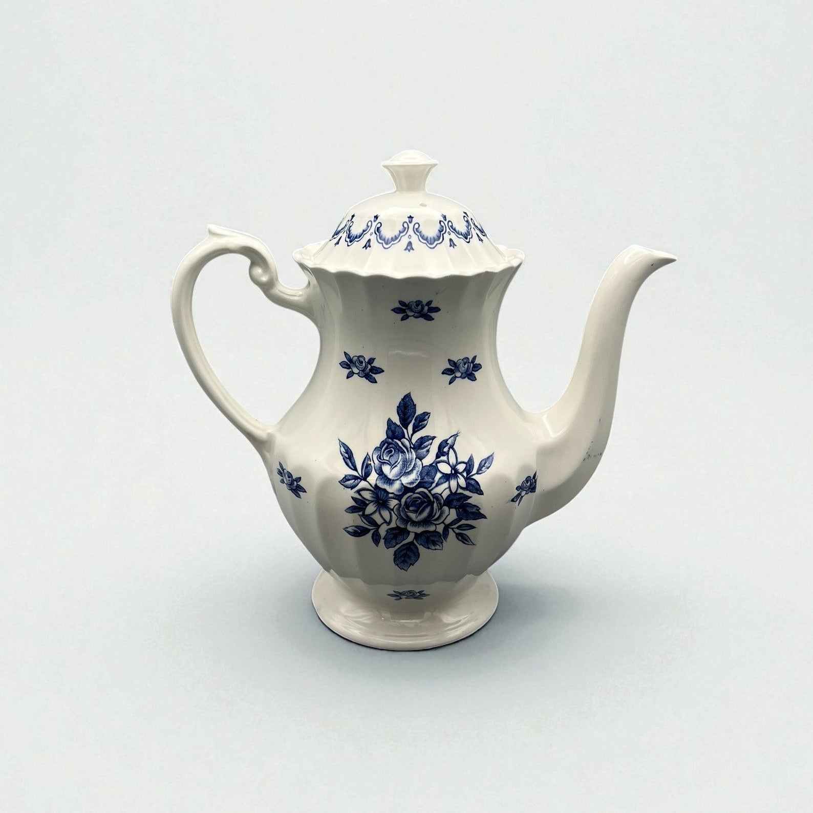 Blue & White Tall Coffee Pots | The Brooklyn Teacup - The Brooklyn Teacup