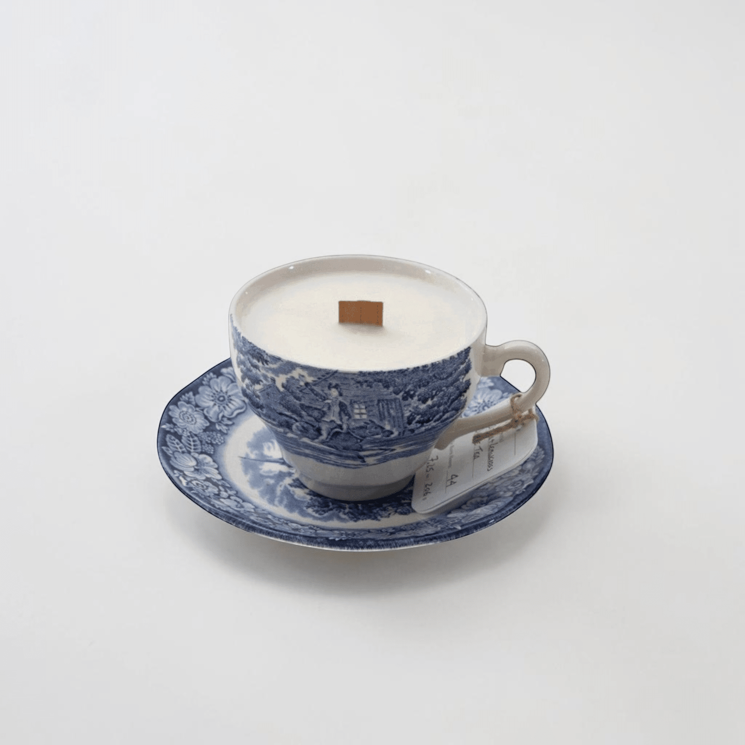 Blue & White Teacup Candles | The Brooklyn Teacup - The Brooklyn Teacup