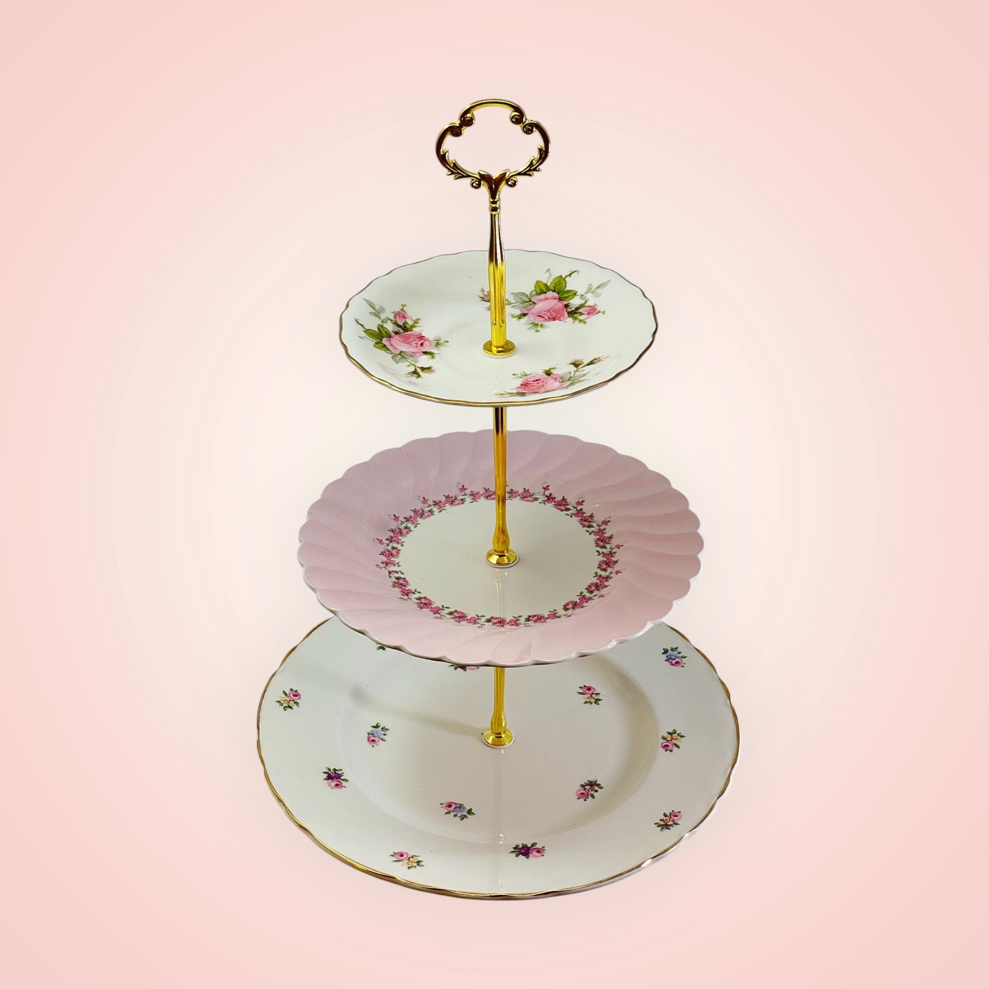 Carroll 3 Tier Serving Tray | The Brooklyn Teacup - The Brooklyn Teacup