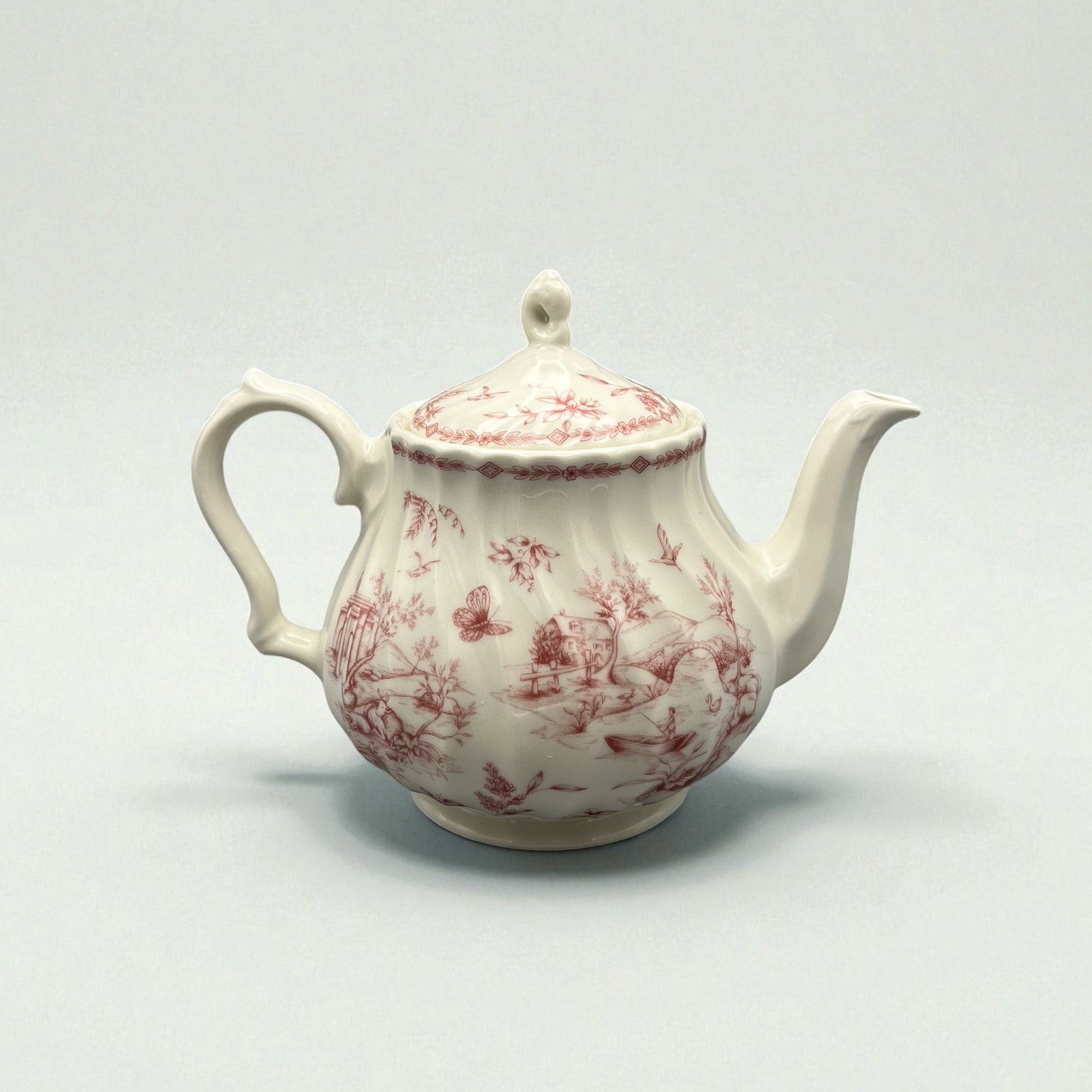 Chelsea Toile Red | The Brooklyn Teacup - The Brooklyn Teacup