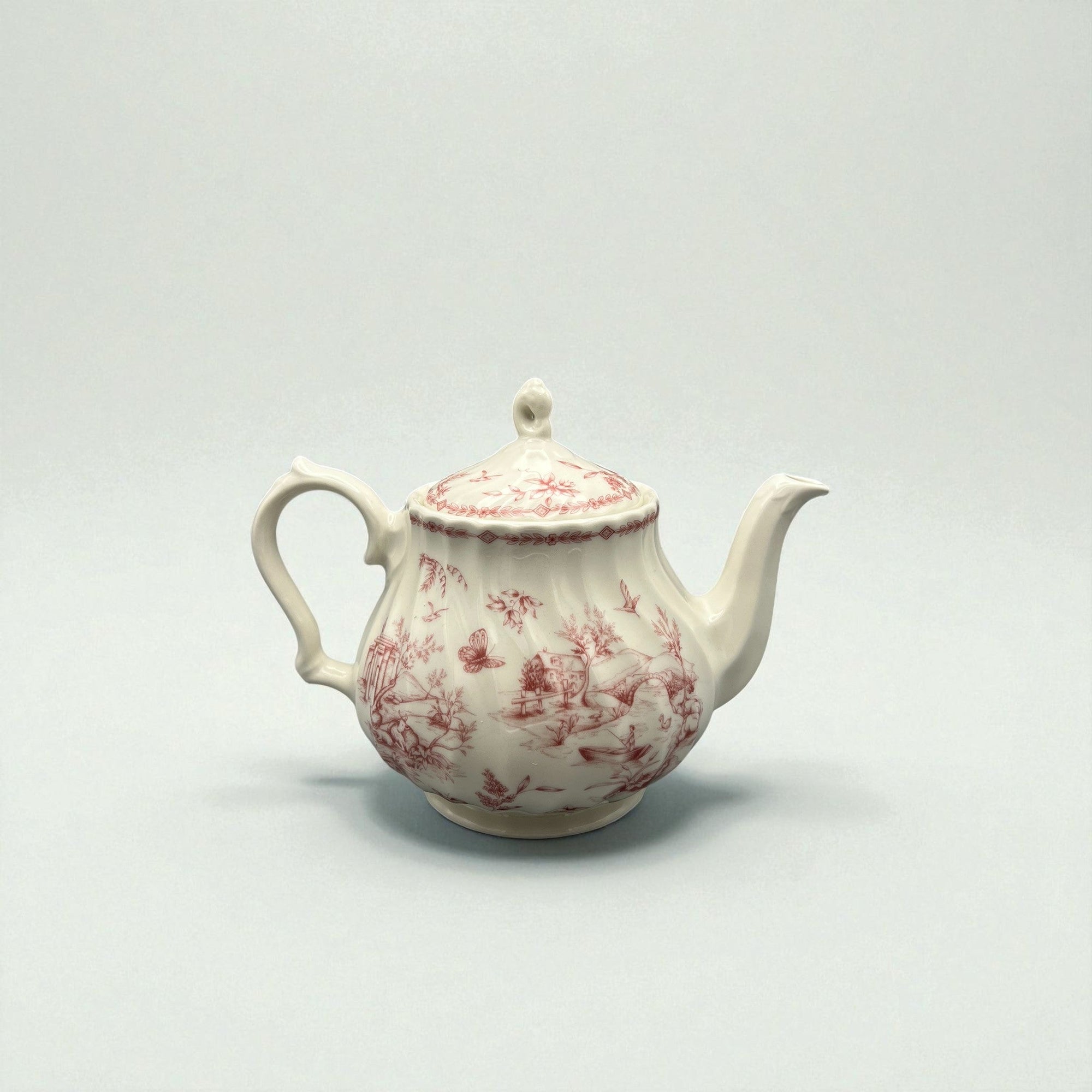 Chelsea Toile Red | The Brooklyn Teacup - The Brooklyn Teacup