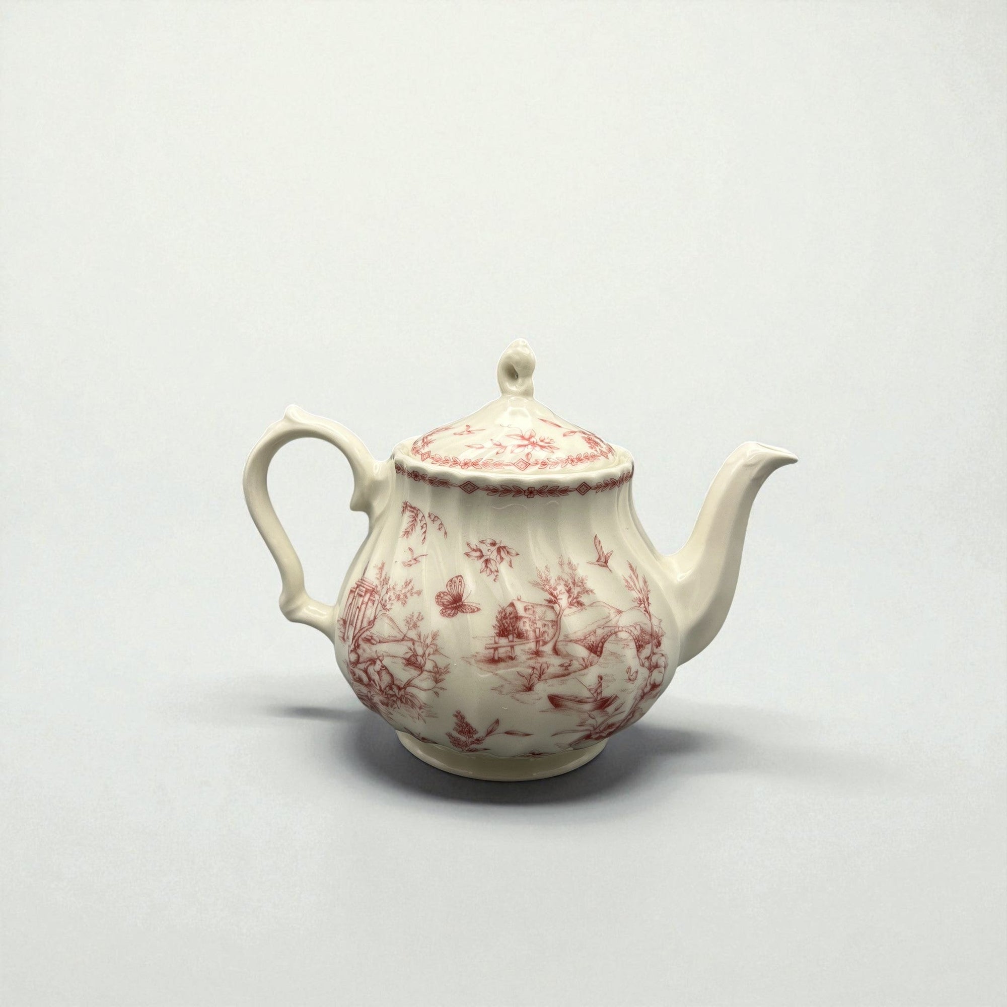 Chelsea Toile Red | The Brooklyn Teacup - The Brooklyn Teacup