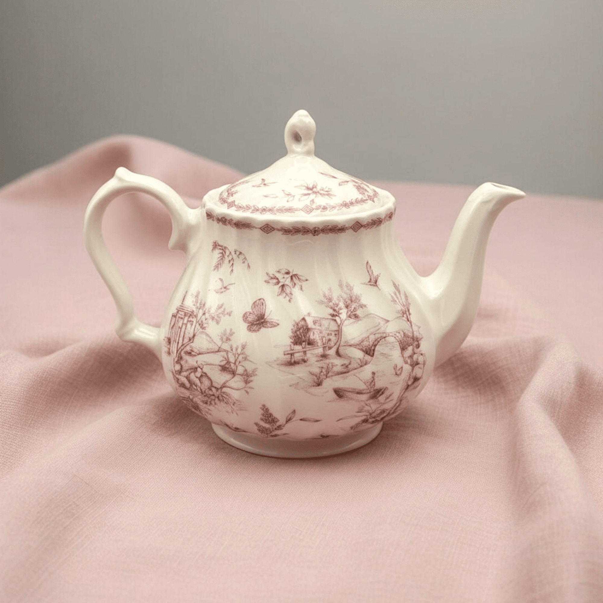 Chelsea Toile Teapot | The Brooklyn Teacup - The Brooklyn Teacup
