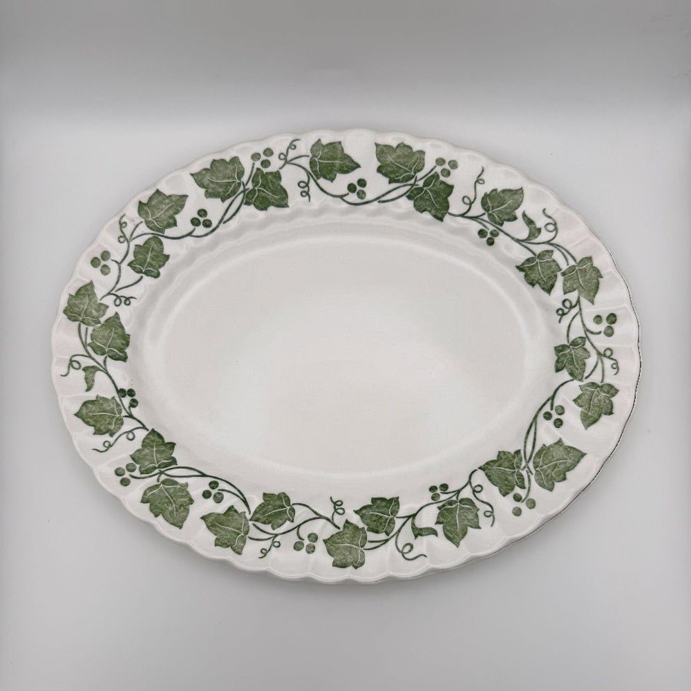 Churchill “Ivy” Oval Serving Platter | The Brooklyn Teacup - The Brooklyn Teacup