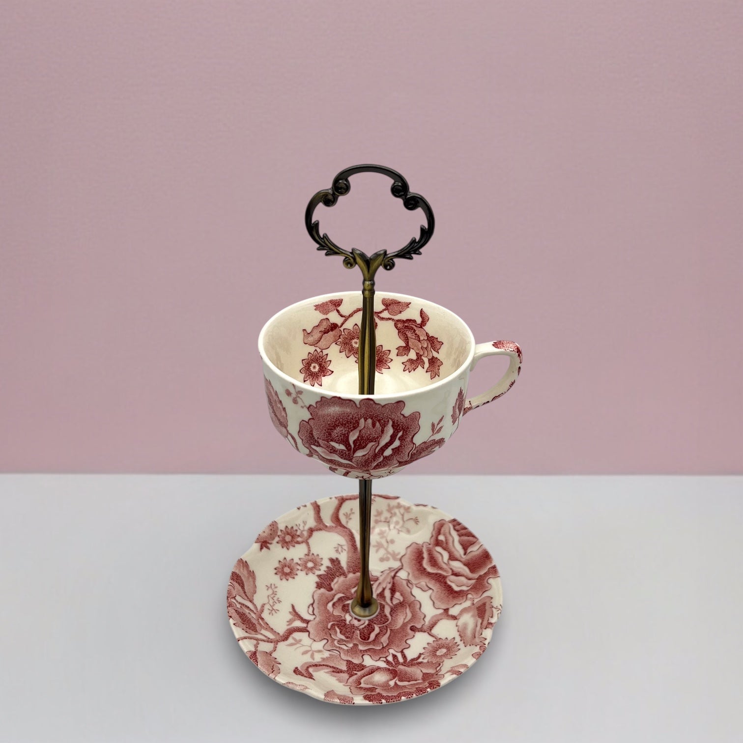 Classic Redware Accessory Stand | The Brooklyn Teacup - The Brooklyn Teacup