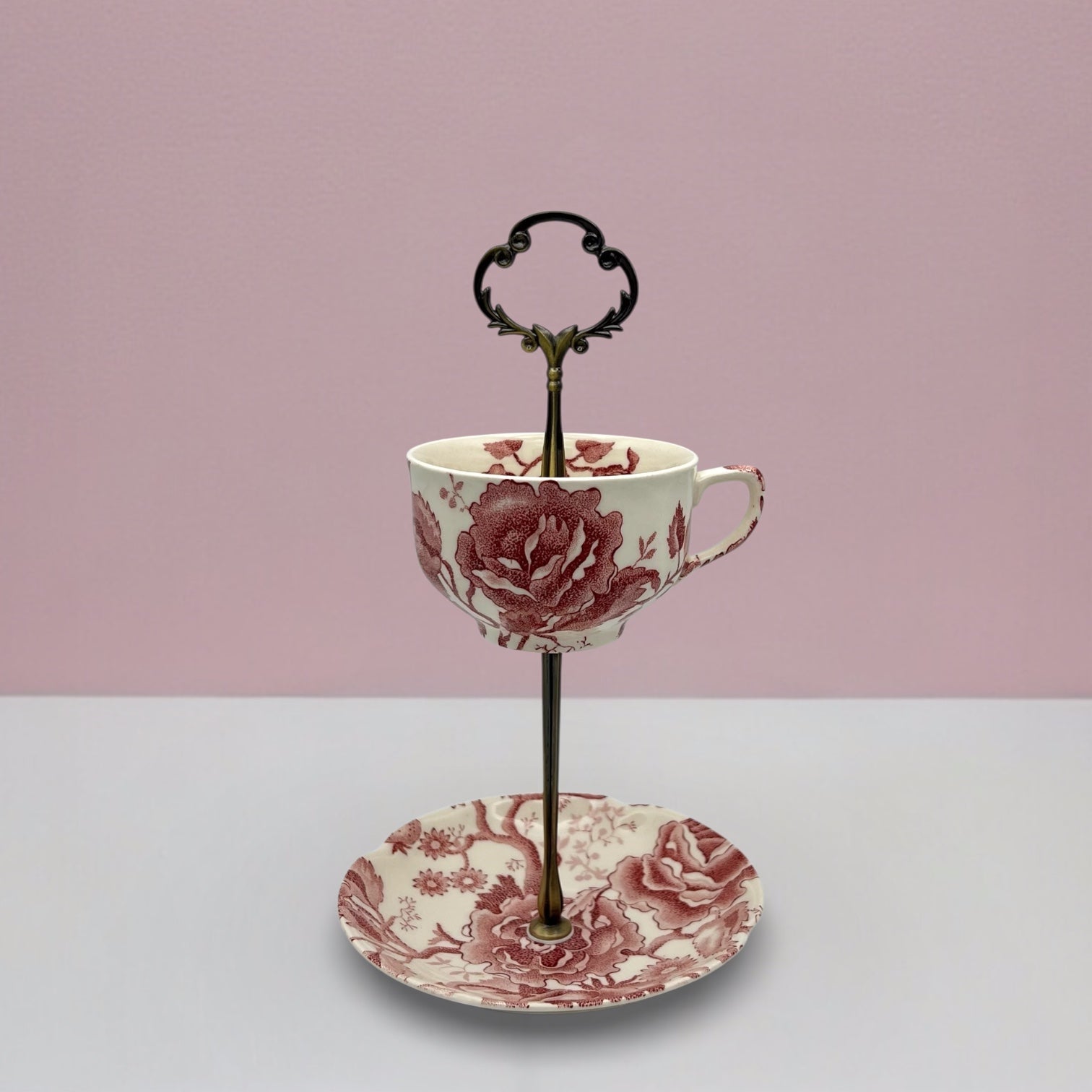 Classic Redware Accessory Stand | The Brooklyn Teacup - The Brooklyn Teacup