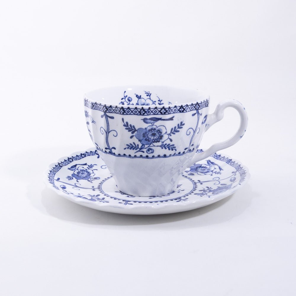 Tea Party Snack Stand ft. Blue and White Transferware China – The