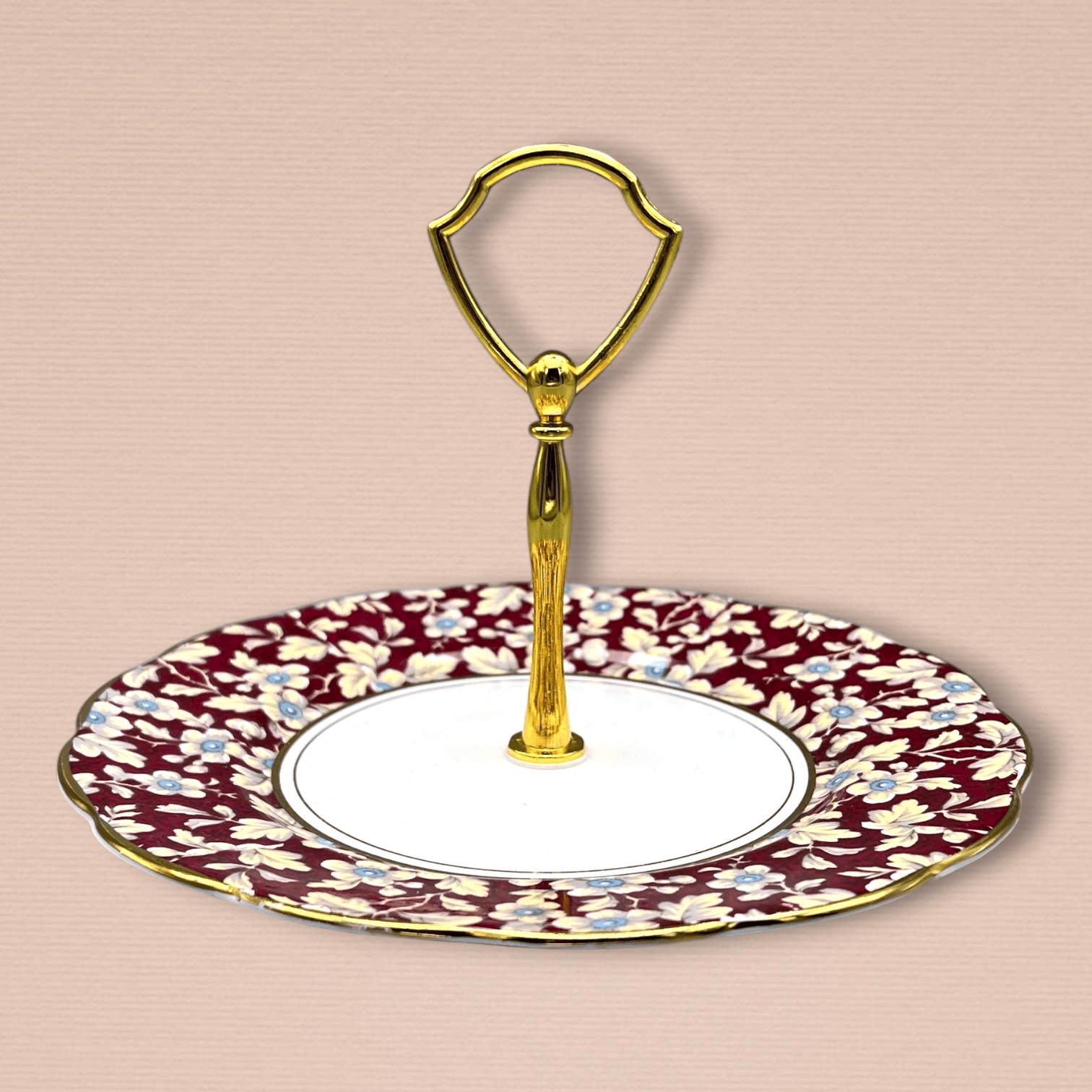 Crimson Royal Albert Valet Tray | The Brooklyn Teacup - The Brooklyn Teacup