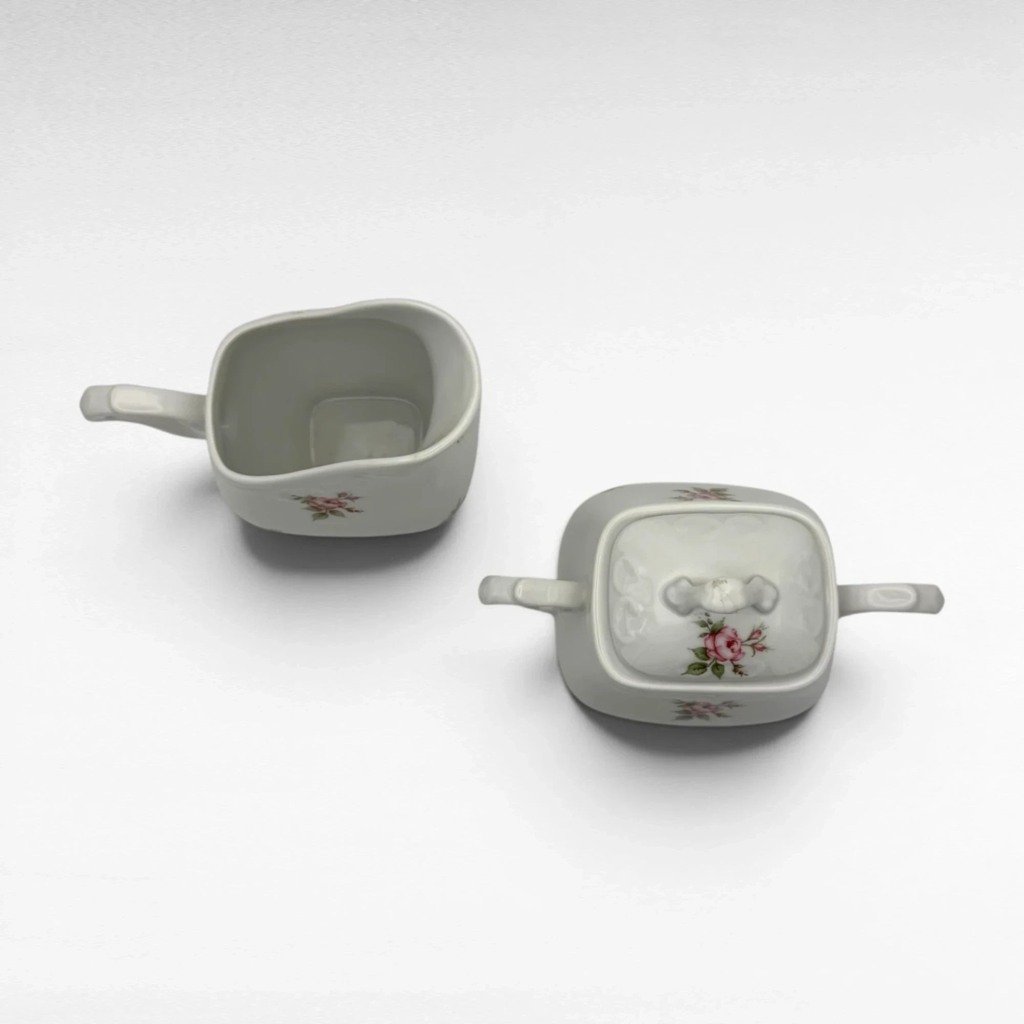 Floral Sugar &amp; Creamer Sets