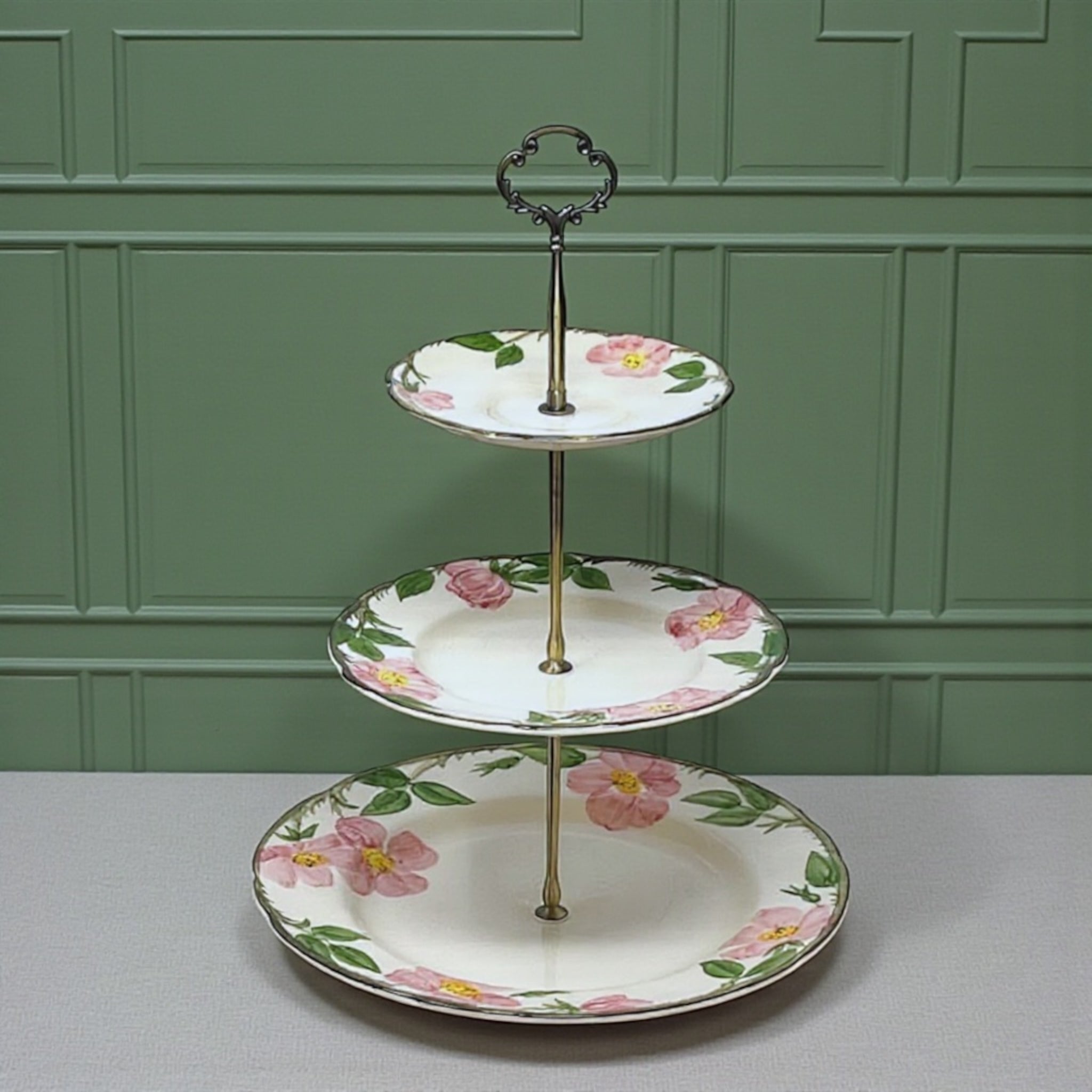 Roselia ブレード 3本set Vintage Franciscan Desert Rose | Tiered Trays & Display Stands