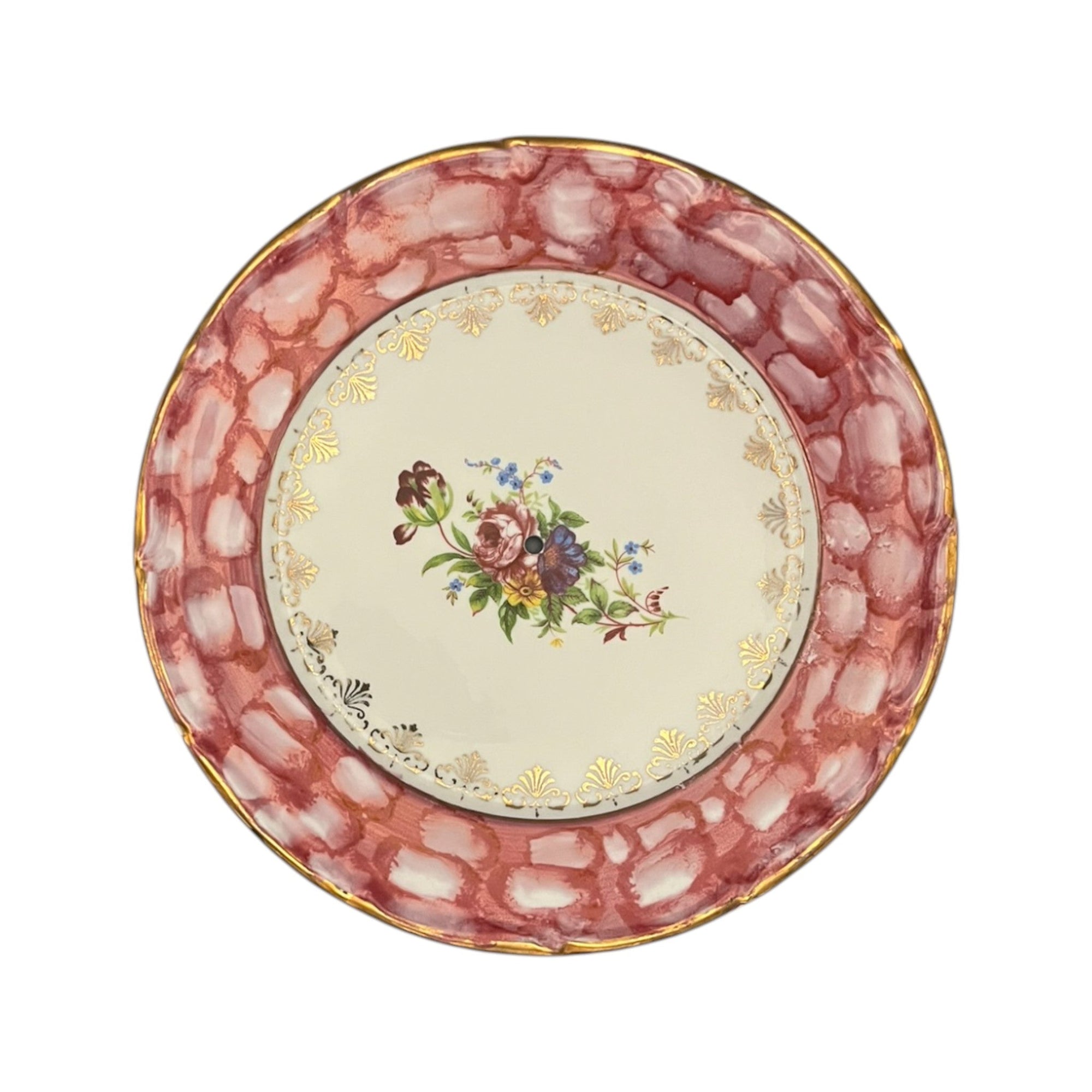 DP Bold &amp; Center - Thick Border and central motif (Statement Forals) | The Brooklyn Teacup - The Brooklyn Teacup