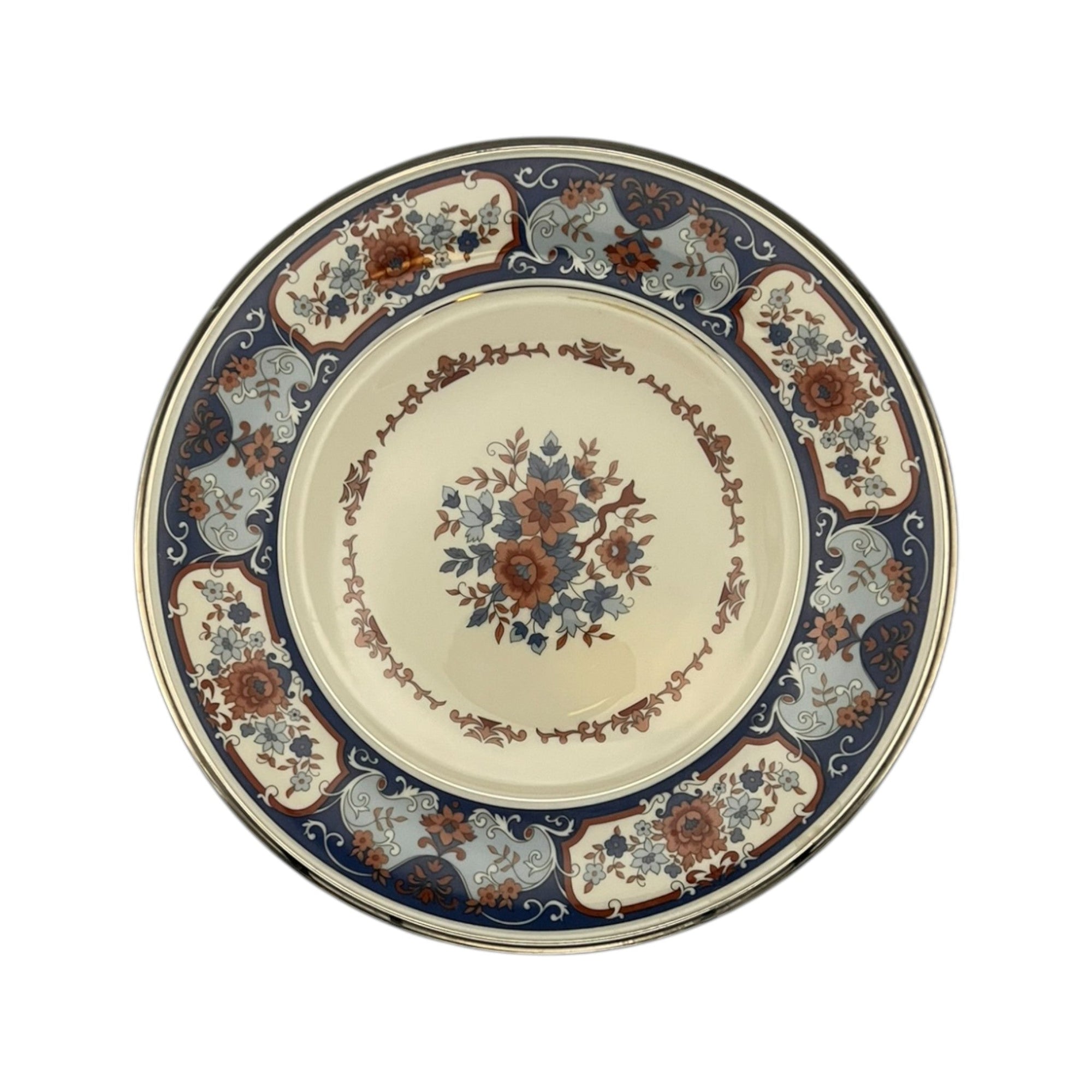 DP Bold &amp; Center - Thick Border and central motif (Statement Forals) | The Brooklyn Teacup - The Brooklyn Teacup