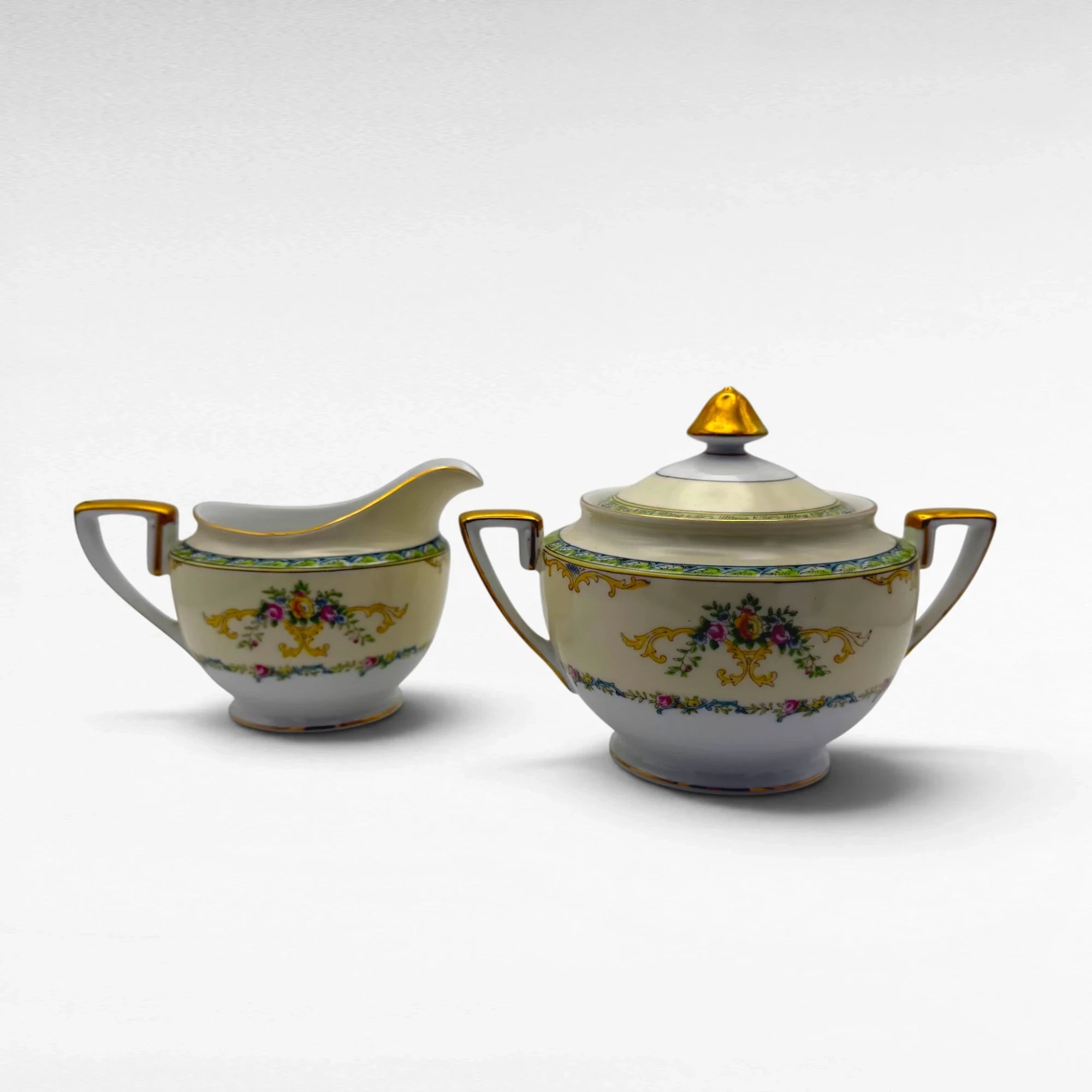 Floral Sugar &amp; Creamer Sets