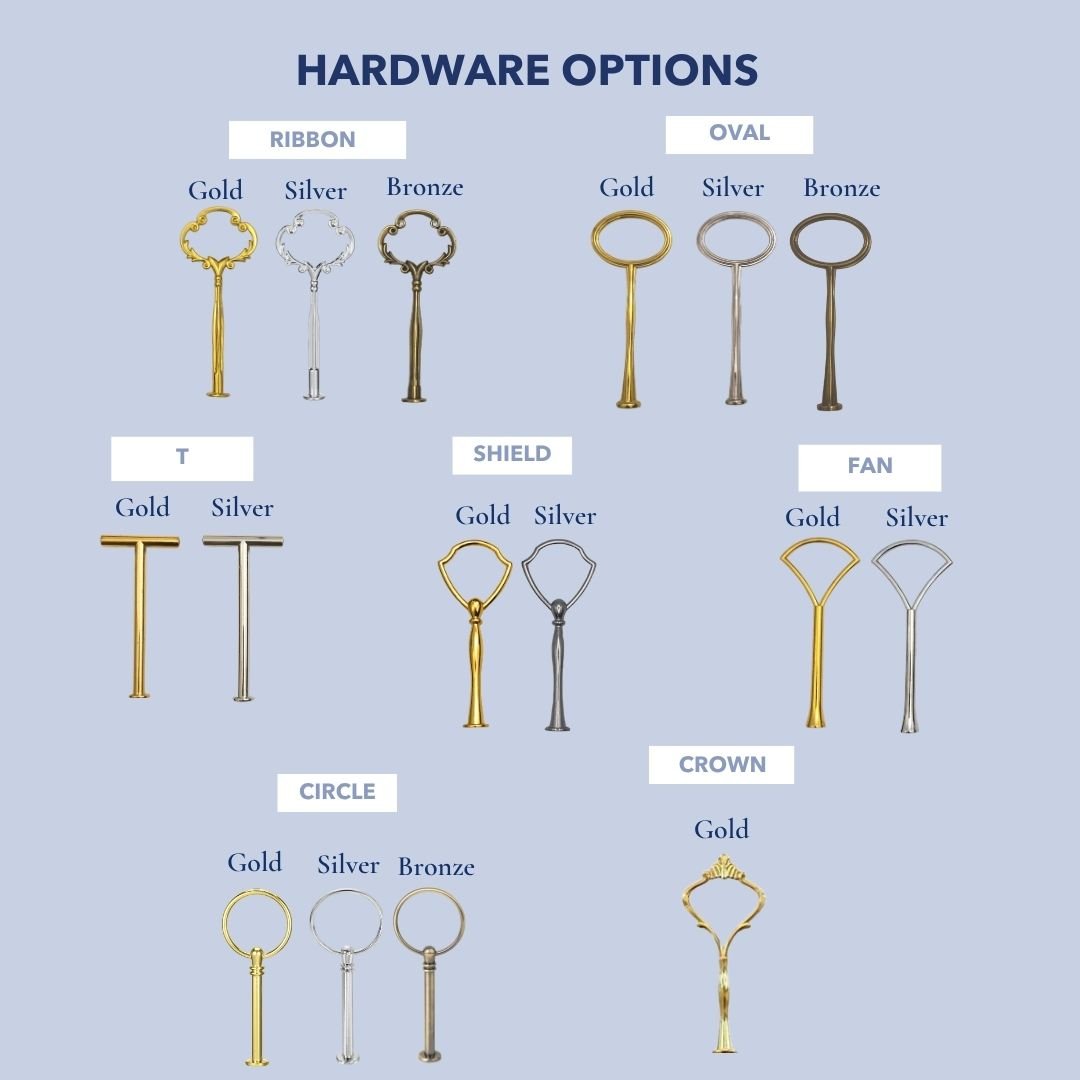 Extra Tiered Tray Hardware | The Brooklyn Teacup - The Brooklyn Teacup