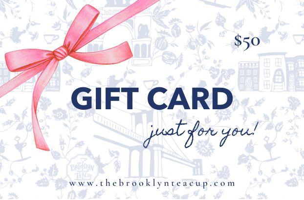 Gift Cards (Digital) | The Brooklyn Teacup - The Brooklyn Teacup