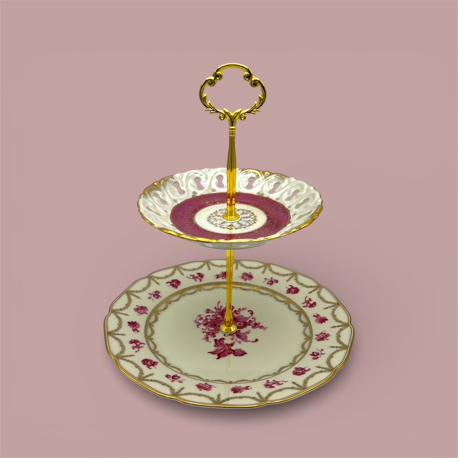 Halsey 2 - Tier Tray | The Brooklyn Teacup - The Brooklyn Teacup