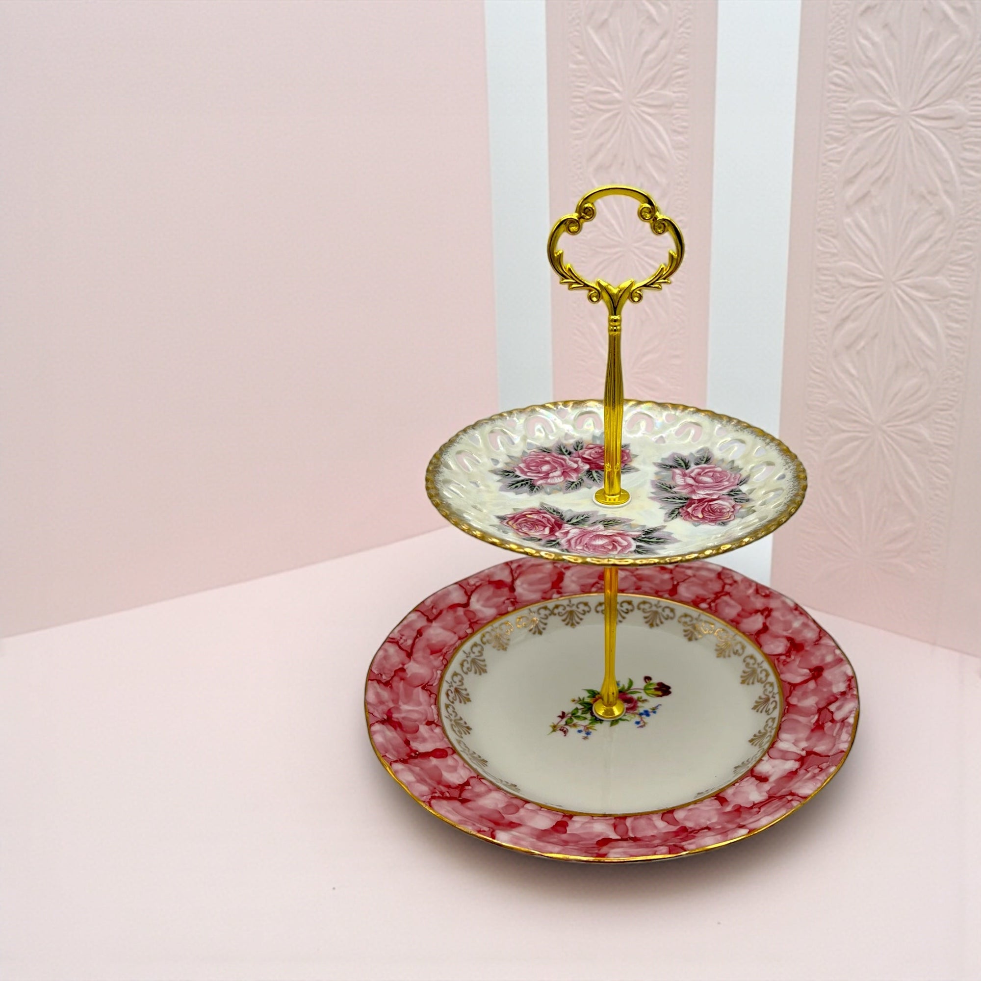 Halsey 2 - Tier Tray | The Brooklyn Teacup - The Brooklyn Teacup