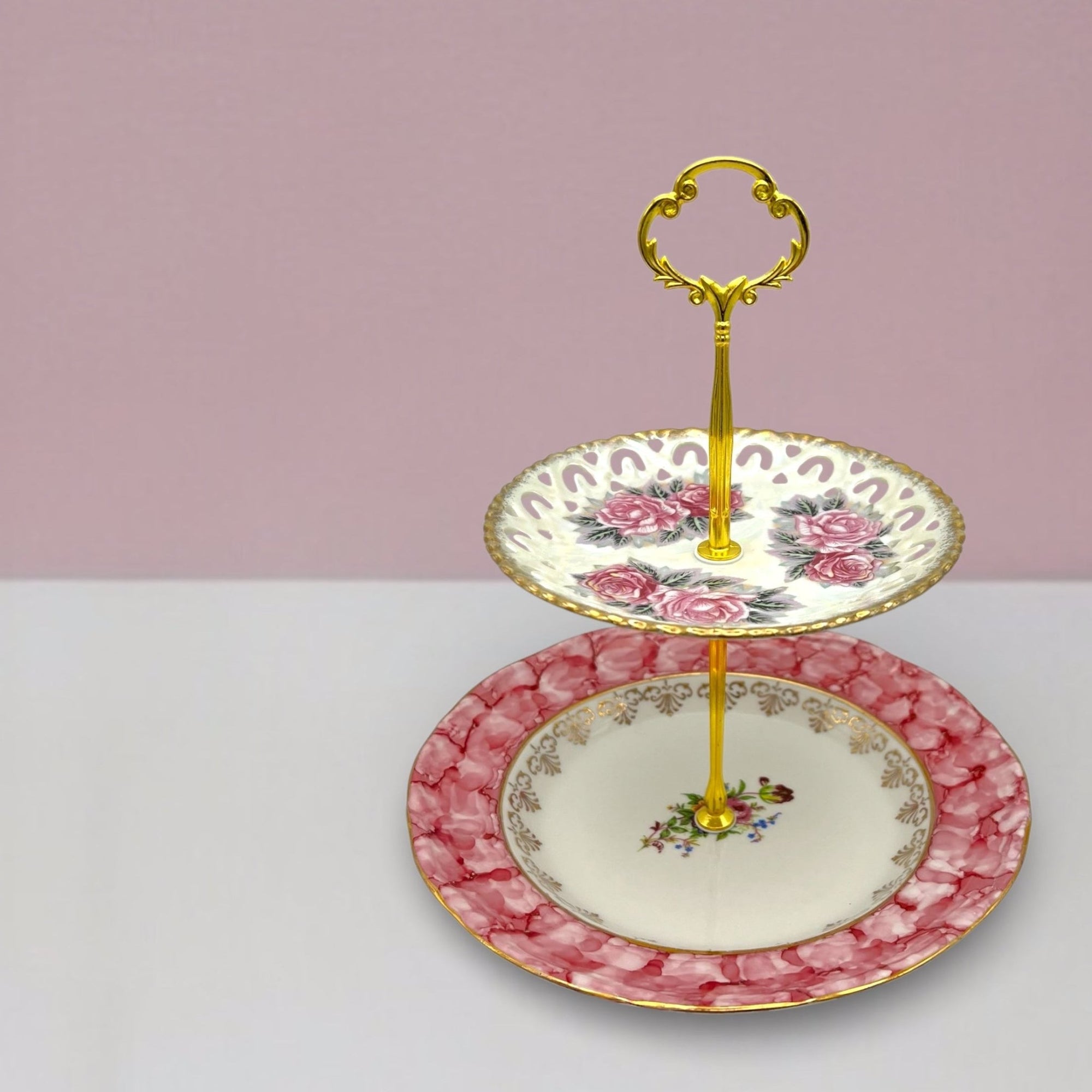 Halsey 2 - Tier Tray | The Brooklyn Teacup - The Brooklyn Teacup