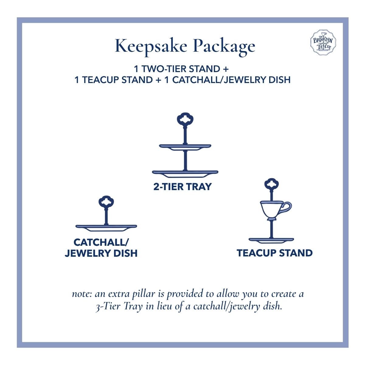 Keepsake Package | 5 Pieces | The Brooklyn Teacup - The Brooklyn Teacup