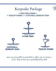 Keepsake Package | 5 Pieces | The Brooklyn Teacup - The Brooklyn Teacup
