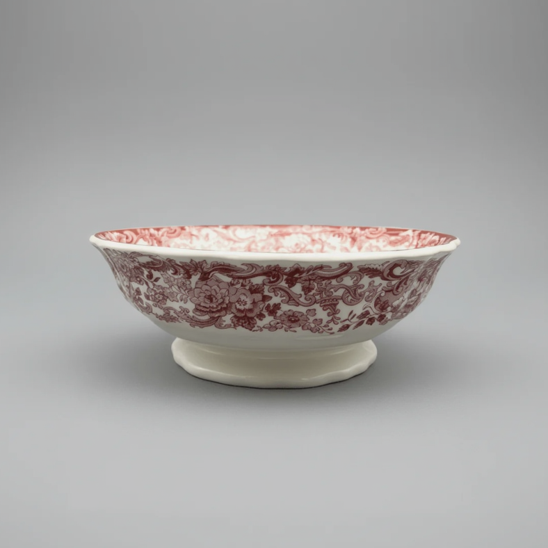 La Cartuja de Sevilla Large Footed Serving Bowl | The Brooklyn Teacup - The Brooklyn Teacup