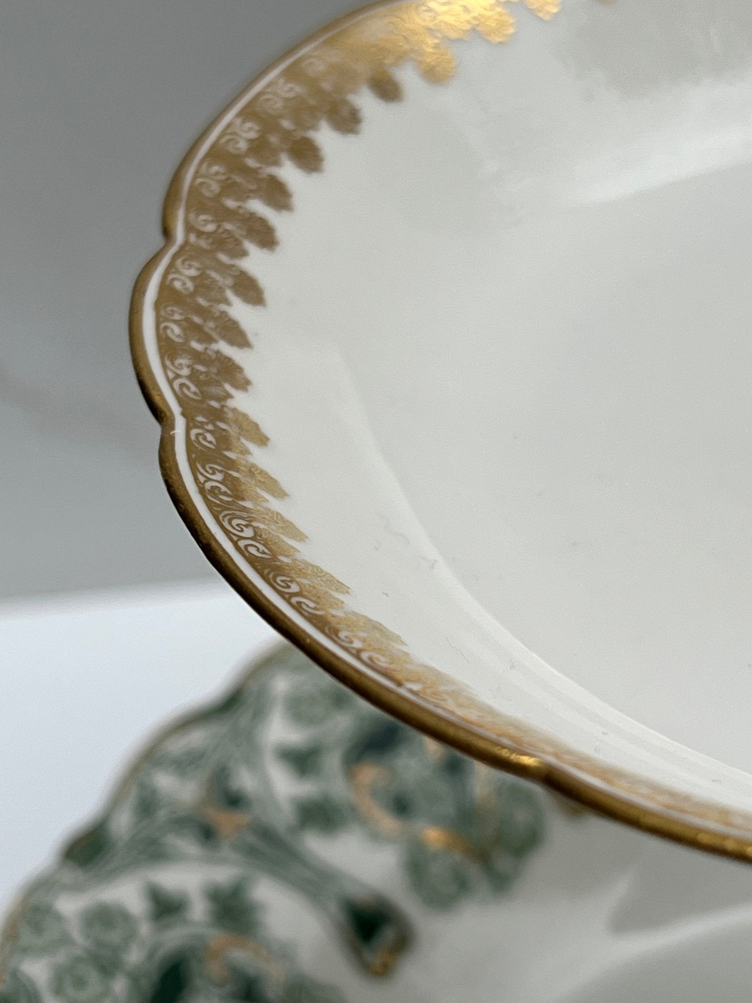 Limoges Gold Garland x J&G Meakin Genoa Two - Tiered Tray | The Brooklyn Teacup - The Brooklyn Teacup