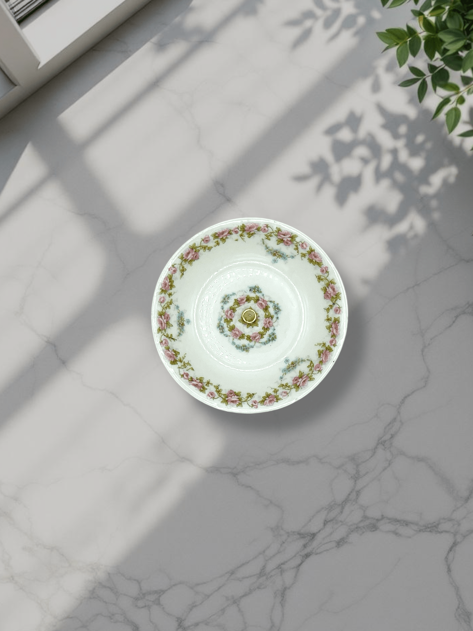 Limoges Multi Pastel Wreath Ring Holder | The Brooklyn Teacup - The Brooklyn Teacup