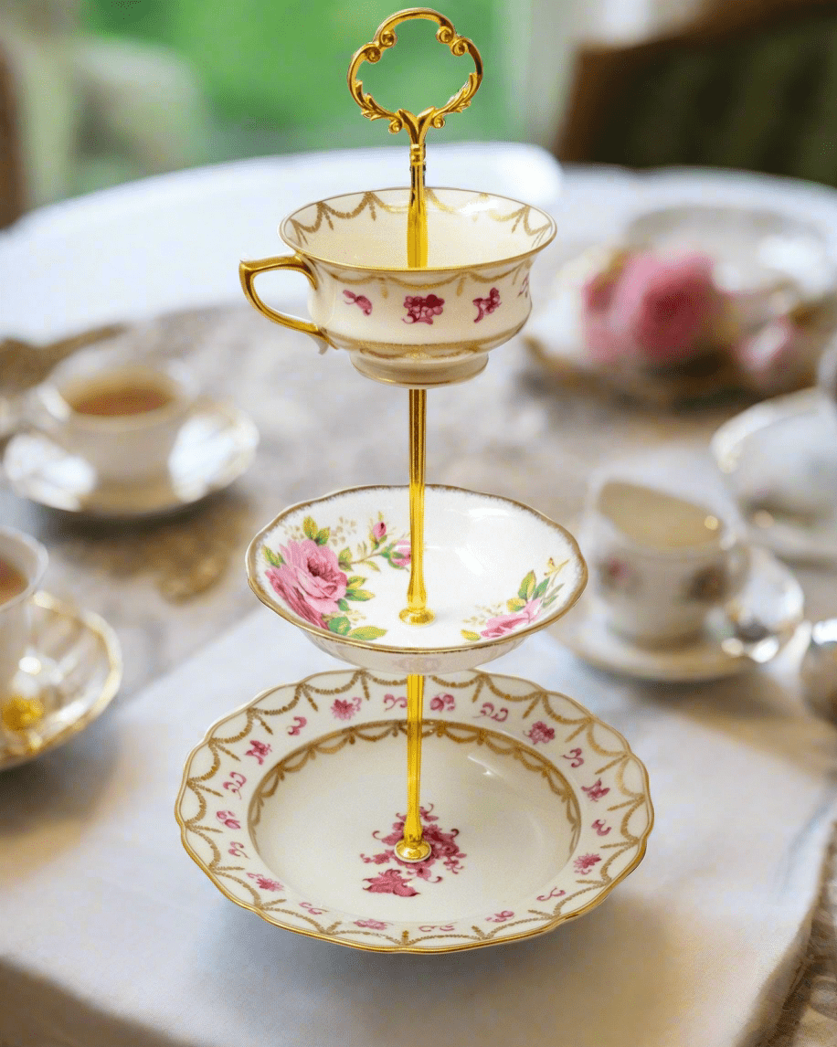 Livingston Madhatter Serving Stand | The Brooklyn Teacup - The Brooklyn Teacup