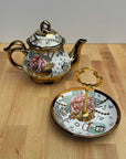 Lustreware Mini Teapot & Valet Tray | The Brooklyn Teacup - The Brooklyn Teacup