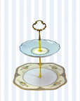 Myrtle 2 Tier Tray | The Brooklyn Teacup - The Brooklyn Teacup