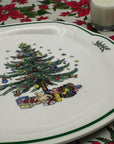 Nikko Happy Holidays Handled Dessert Plate | The Brooklyn Teacup - The Brooklyn Teacup