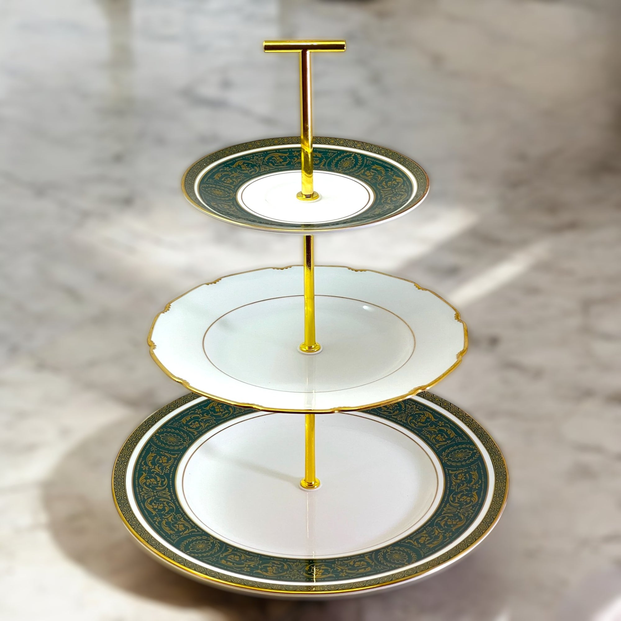 Nostrand 3 Tier Serving Tray | The Brooklyn Teacup - The Brooklyn Teacup