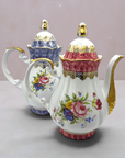 Ornate Floral Coffee Pot | The Brooklyn Teacup - The Brooklyn Teacup