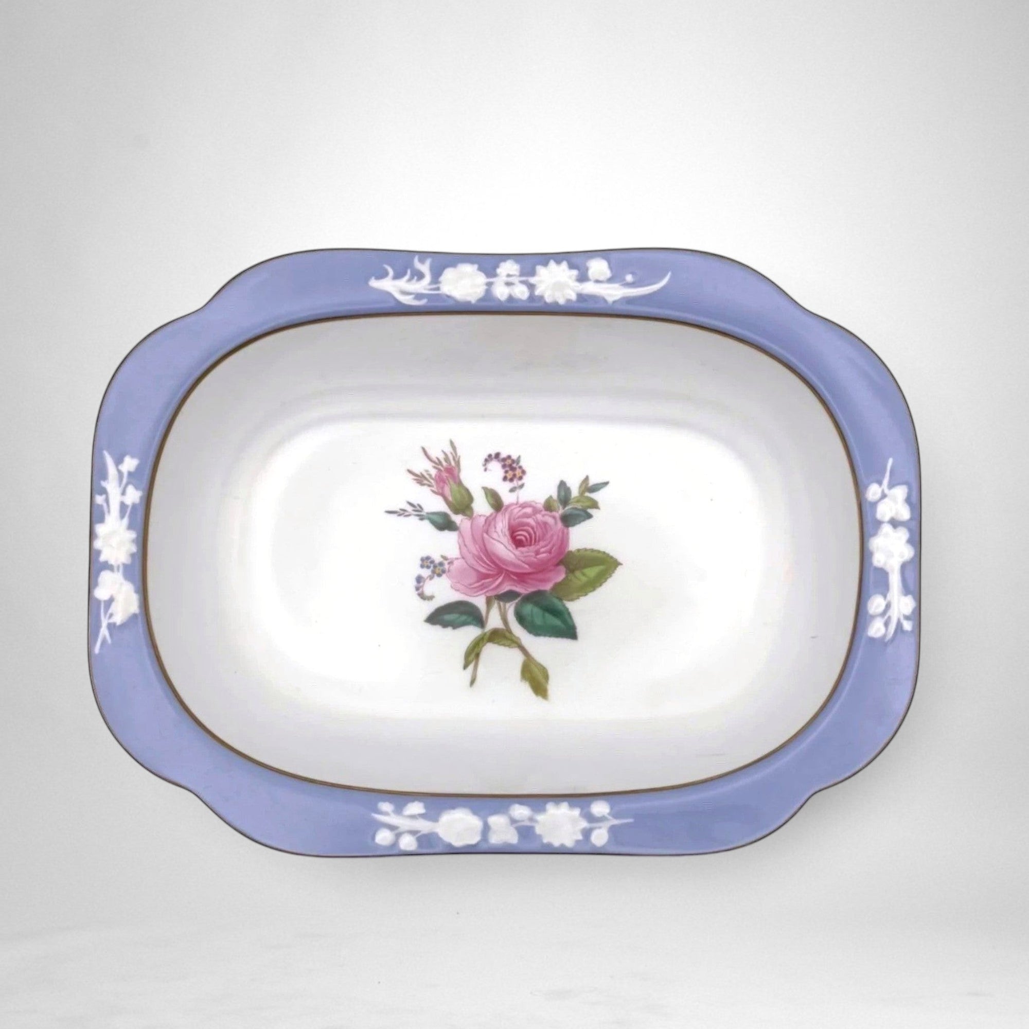 Oval Floral Serving Bowls (~10") | The Brooklyn Teacup - The Brooklyn Teacup