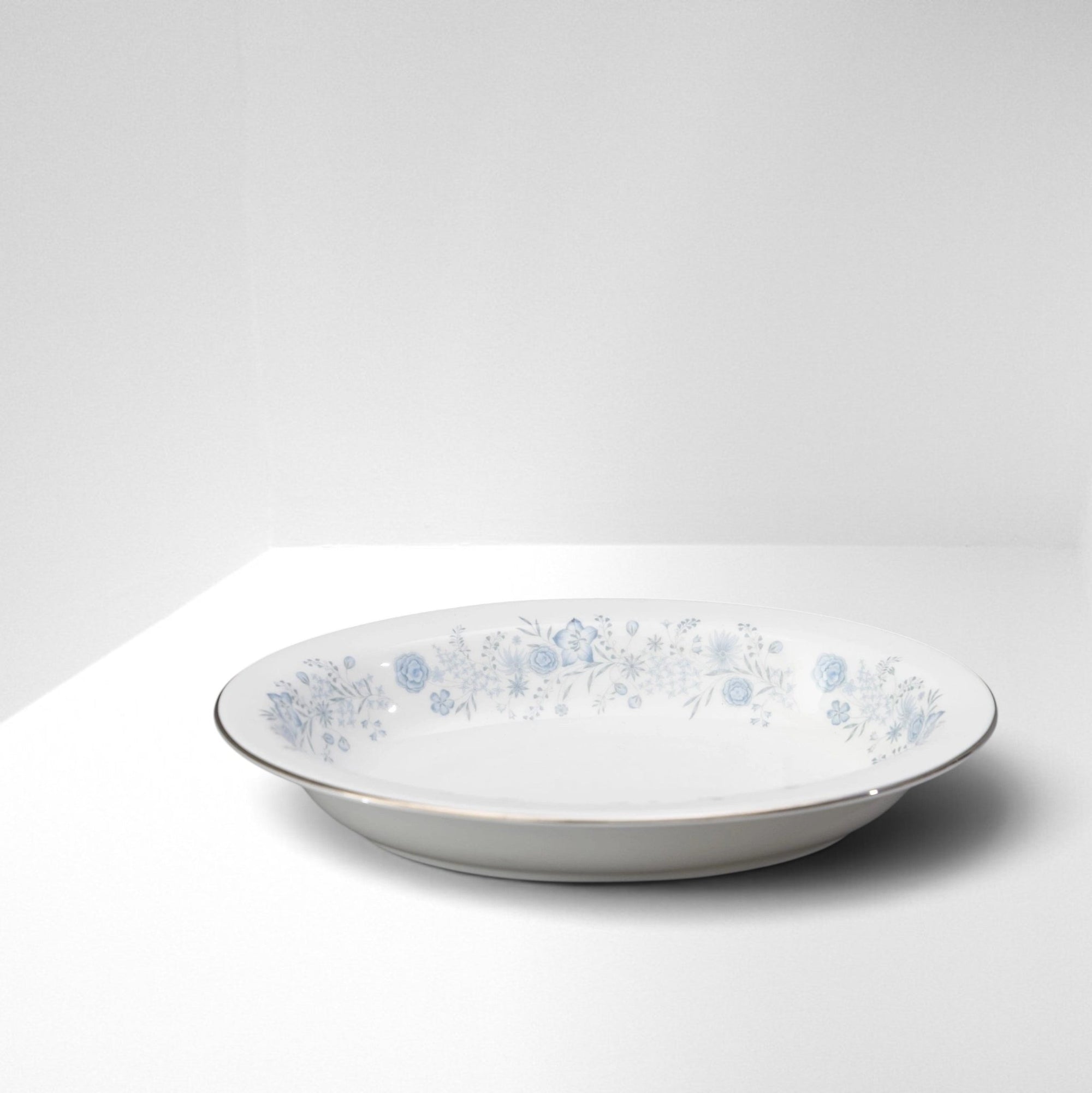 Oval Floral Serving Bowls (~10") | The Brooklyn Teacup - The Brooklyn Teacup