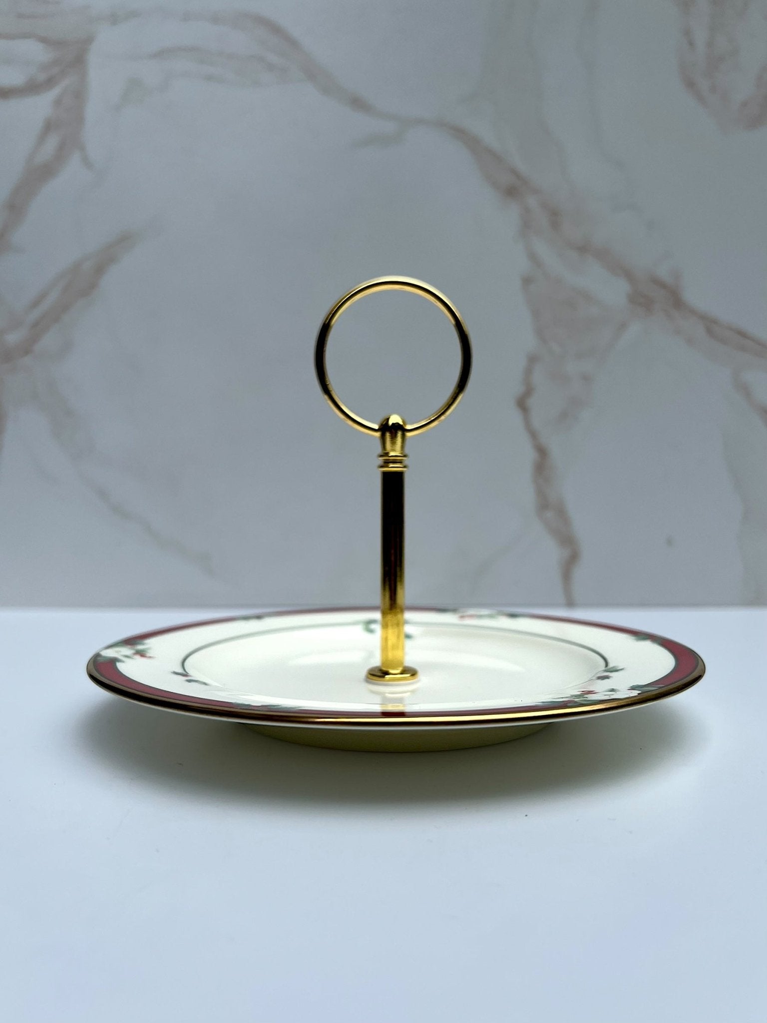 Pfaltzgraff Christmas Valet Tray | The Brooklyn Teacup - The Brooklyn Teacup