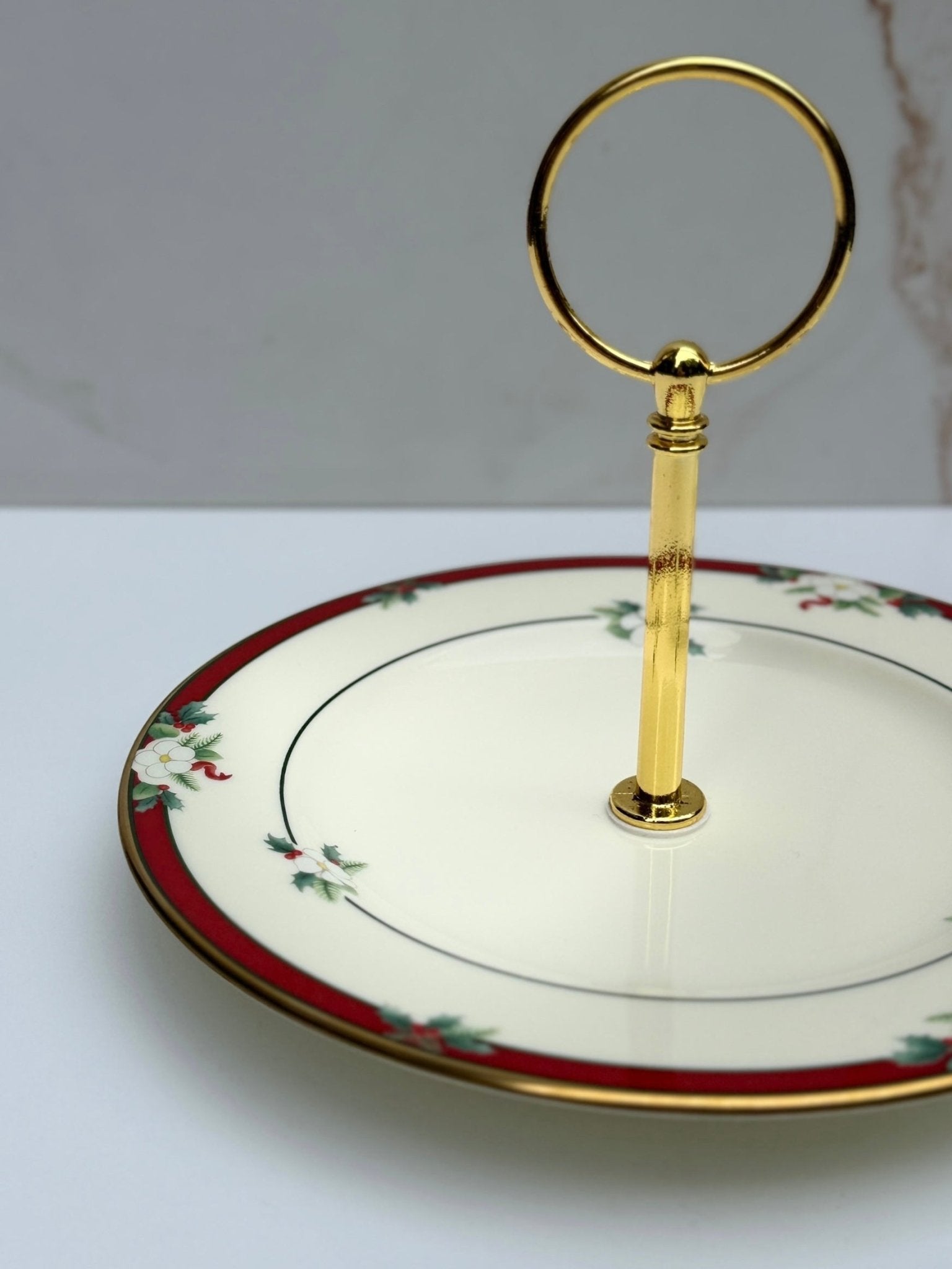 Pfaltzgraff Christmas Valet Tray | The Brooklyn Teacup - The Brooklyn Teacup