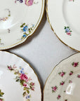 Pink small plates 6” (set of 4) | The Brooklyn Teacup - The Brooklyn Teacup