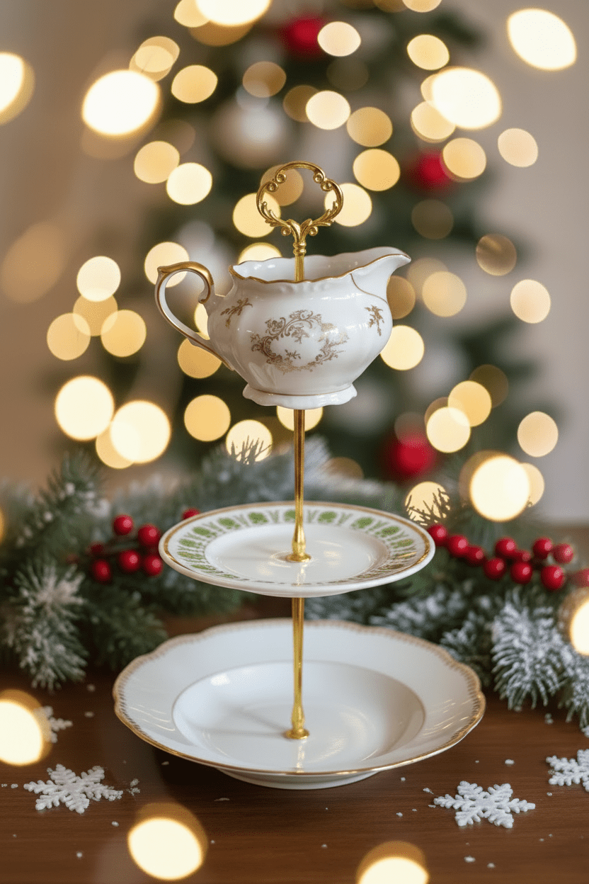 Pitcher Perfect Three - Tier Stand | The Brooklyn Teacup - The Brooklyn Teacup