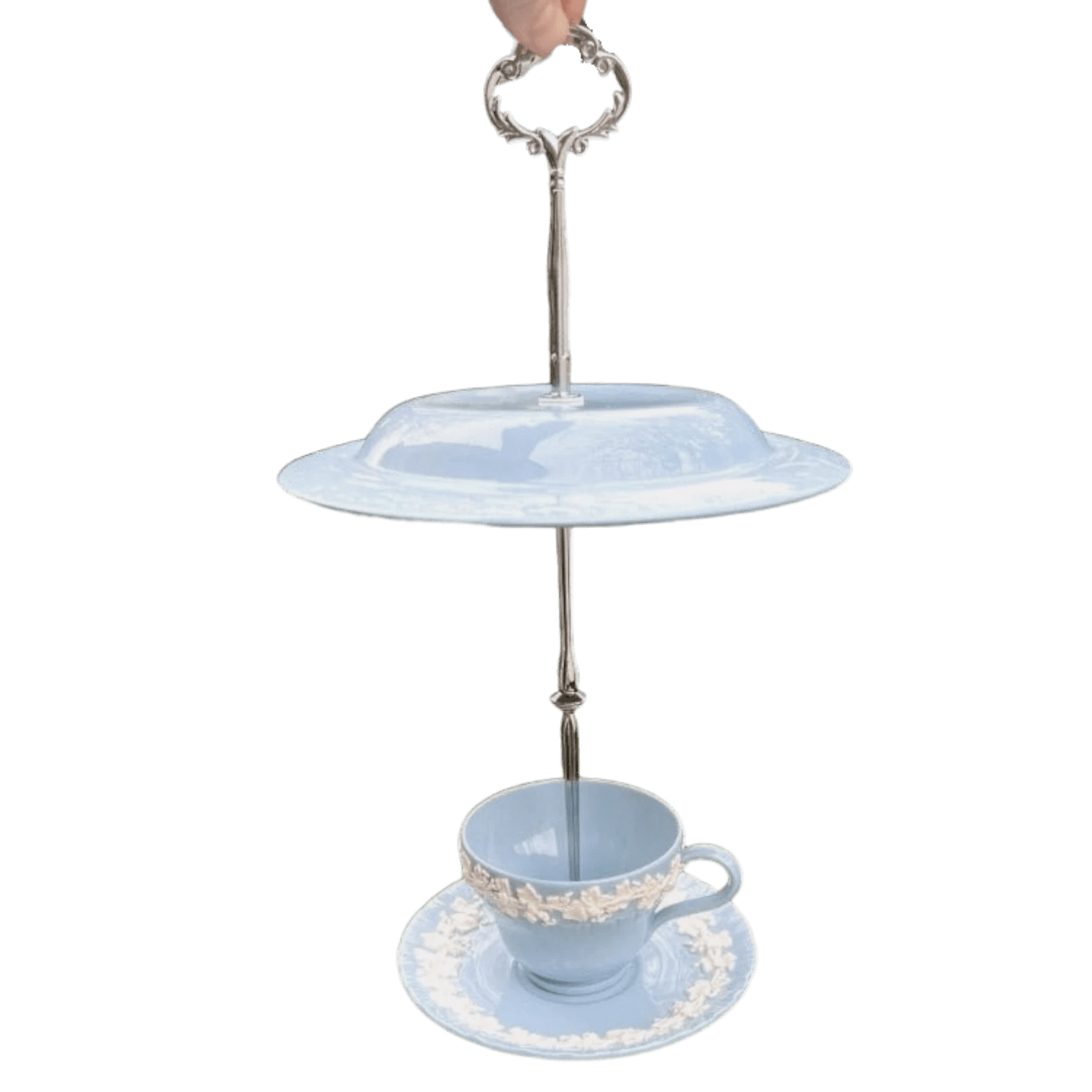 Queensware Bird Feeder | The Brooklyn Teacup - The Brooklyn Teacup
