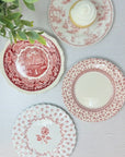 Redware small plates 7” (set of 4) | The Brooklyn Teacup - The Brooklyn Teacup