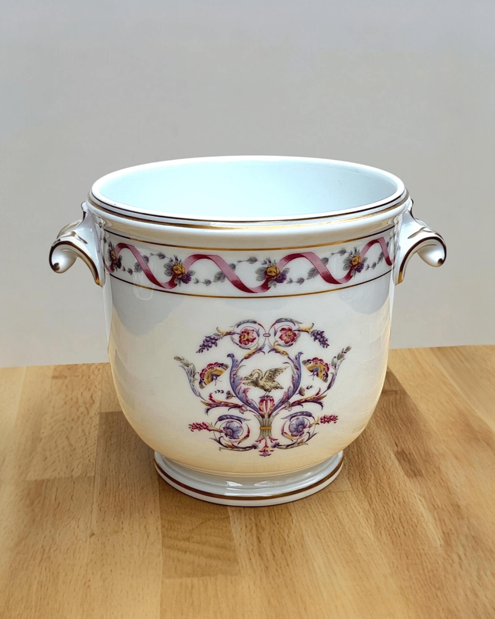 Richard Ginori Rapallo Swan Large Cachepot | Richard Ginori - The Brooklyn Teacup