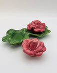 Rose & Leaf Salt & Pepper Shakers | The Brooklyn Teacup - The Brooklyn Teacup