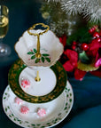 Seasons of Love Three - Tier Serving Stand | The Brooklyn Teacup - The Brooklyn Teacup