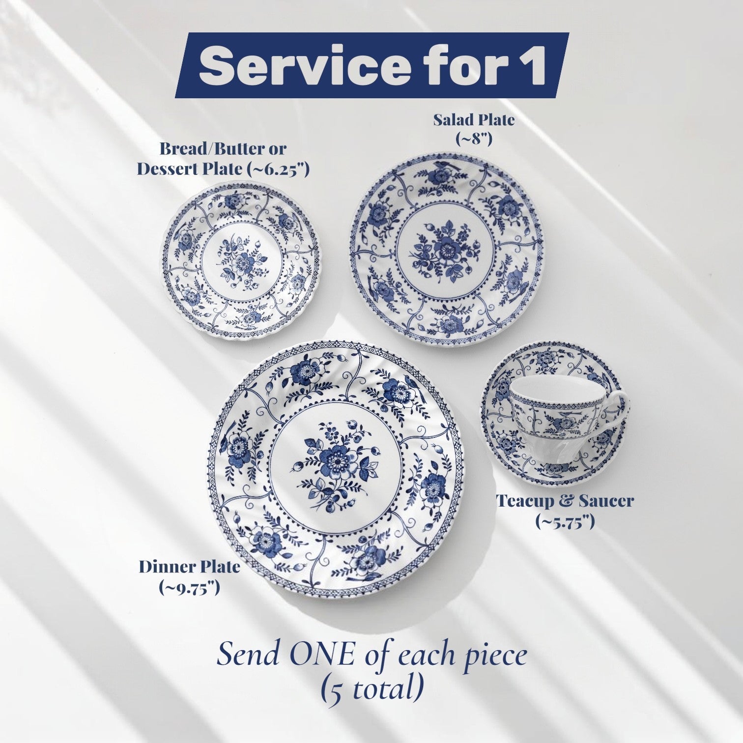 Service for One | Keep the Memories | The Brooklyn Teacup - The Brooklyn Teacup