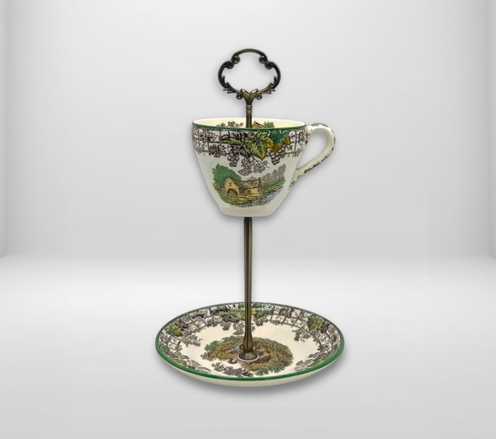 Spode Byron Teacup Stand | The Brooklyn Teacup - The Brooklyn Teacup