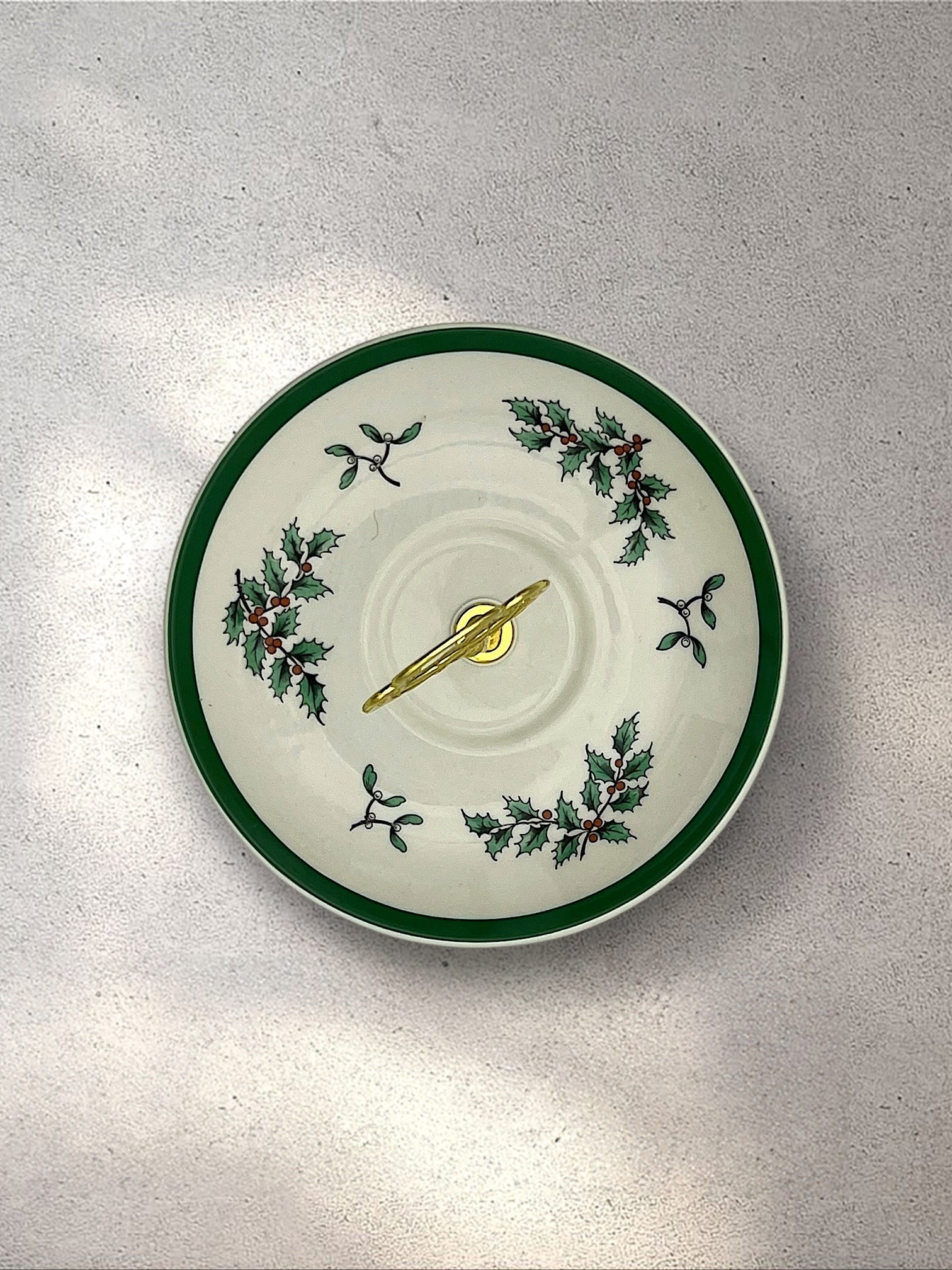 Spode Christmas Tree Catchall | The Brooklyn Teacup - The Brooklyn Teacup