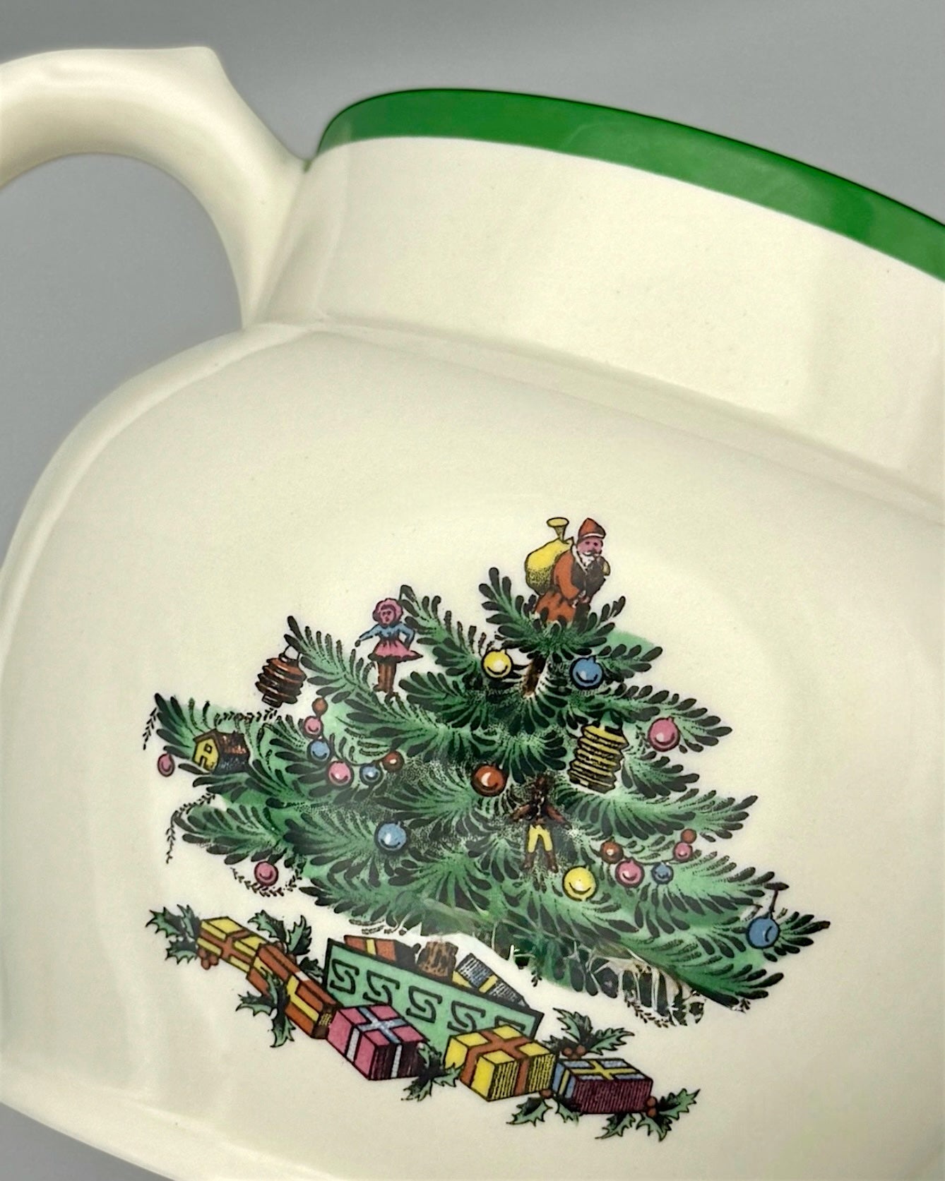 Spode Christmas Tree Pitcher | The Brooklyn Teacup - The Brooklyn Teacup