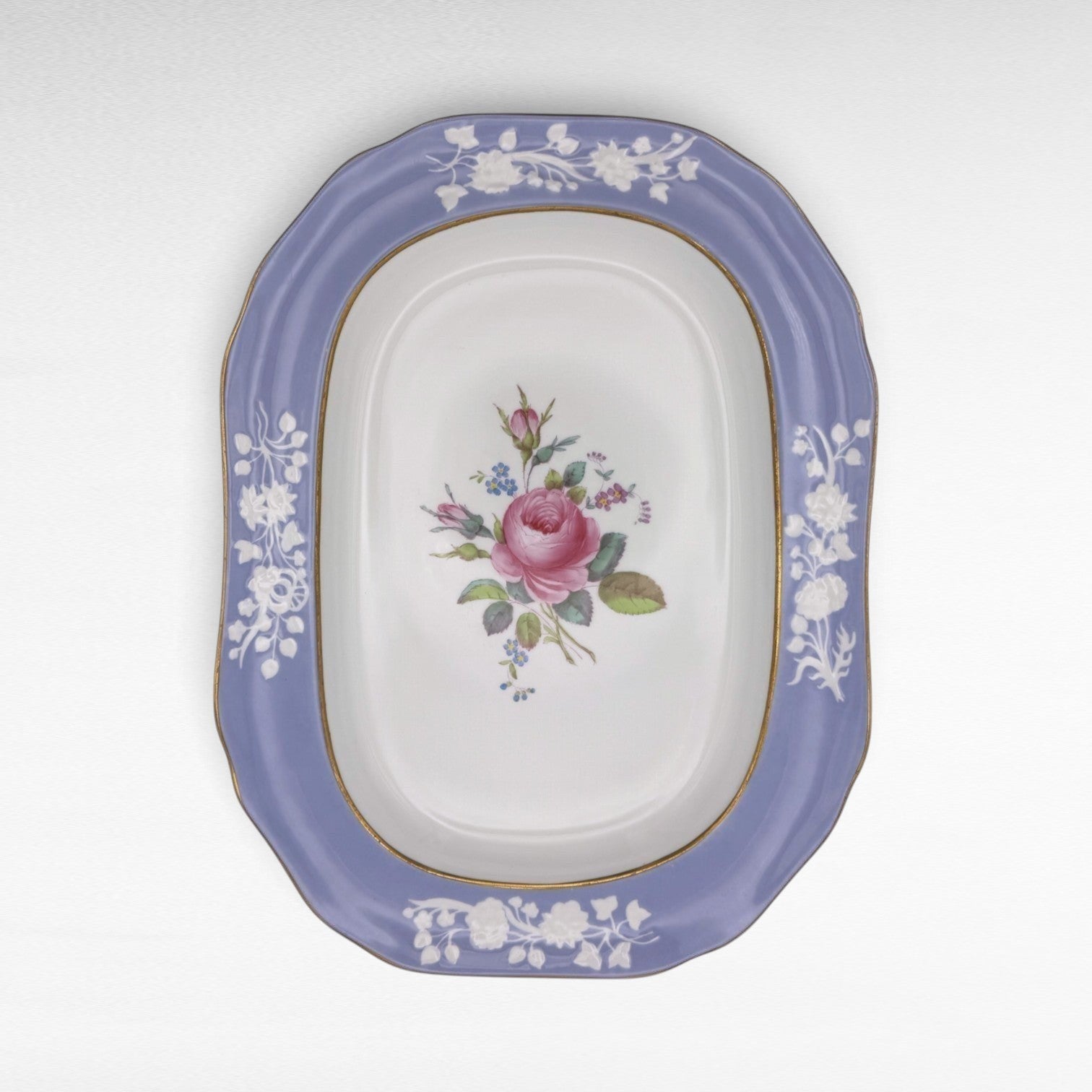 Spode Maritime Rose Platter (12”) | The Brooklyn Teacup - The Brooklyn Teacup