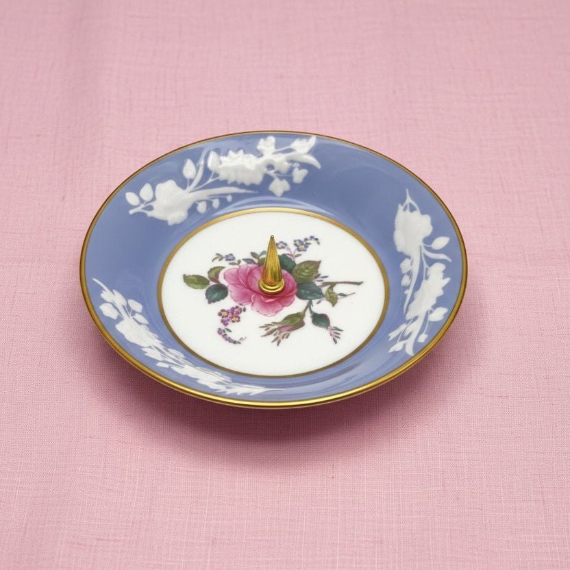 Vintage Spode Maritime Rose Ring Holder The Brooklyn Teacup vintage-spode-maritime-rose-ring-holder-the-brooklyn-teacup